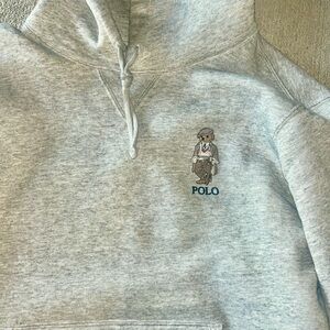 SOLD OFFLINE. Polo Ralph Lauen Polo Bear Fleece Hoodiea